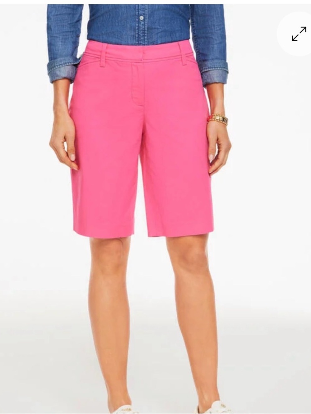 Talbots Perfect Shorts in Bright Pink